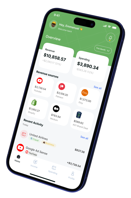 Create your personal earnings dashboard